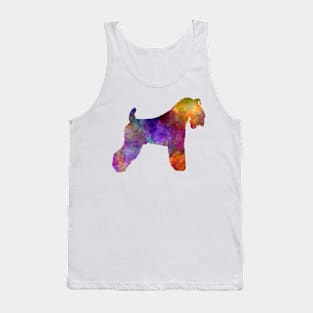 kerry Blue Terrier  in watercolor Tank Top